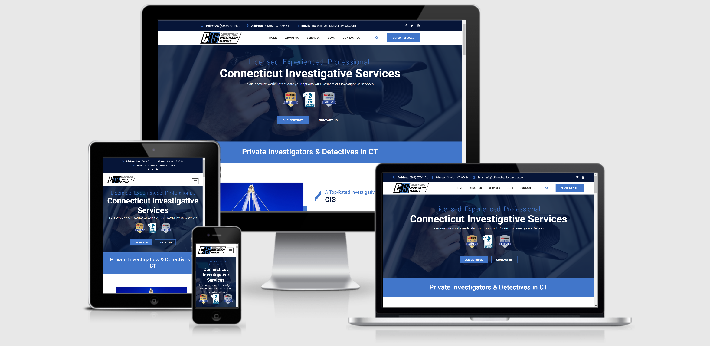 Private Investigator Website